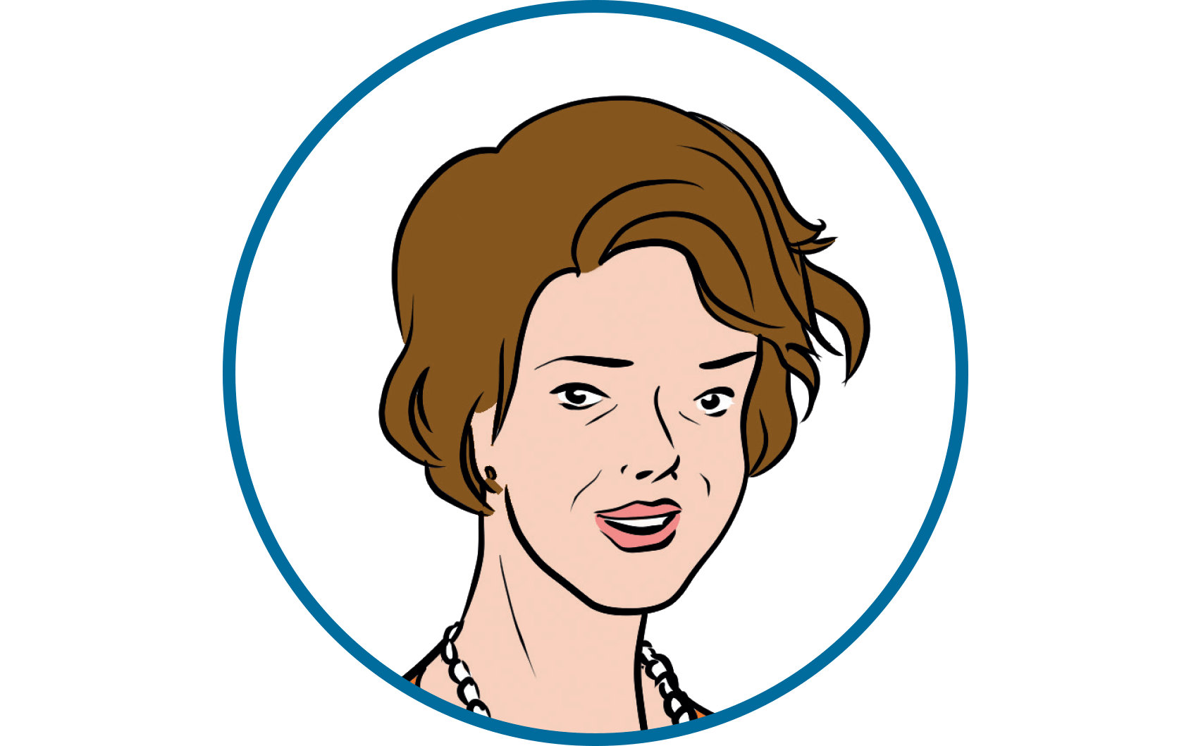 Portrait einer Frau (ca. 40 Jahre)